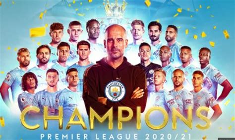 Manchester City Confirmed As English Premier League Epl Champions