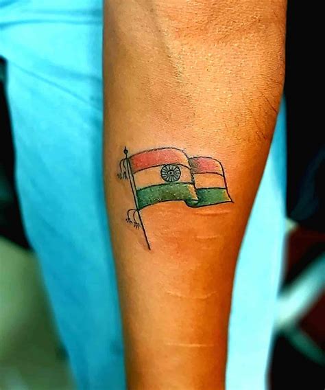 Discover 74+ indian flag tattoo on hand best - in.coedo.com.vn