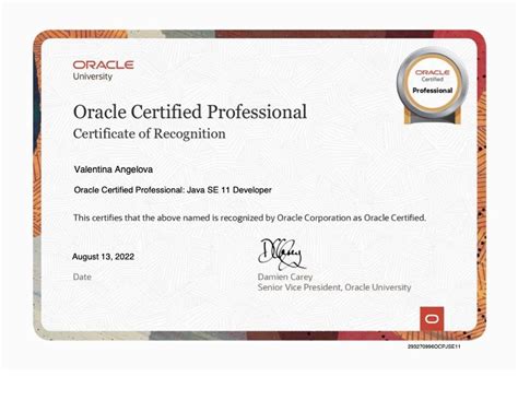 Oracle Certified Java Professional What I Learned