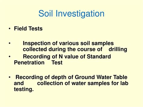 Ppt Execution Of Soil Investigation And Foundation Powerpoint