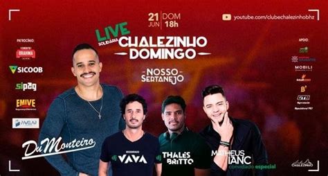 Live Chalezinho Domingo Nosso Sertanejo Em Belo Horizonte Sympla