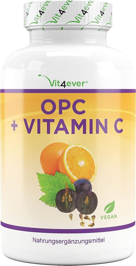 Extrait De P Pins De Raisin Opc Vitamine C Naturelle G Lules