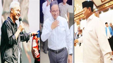 Survei Potensi Pilpres 2024 Satu Putaran Prabowo Gibran Ganjar Mahfud