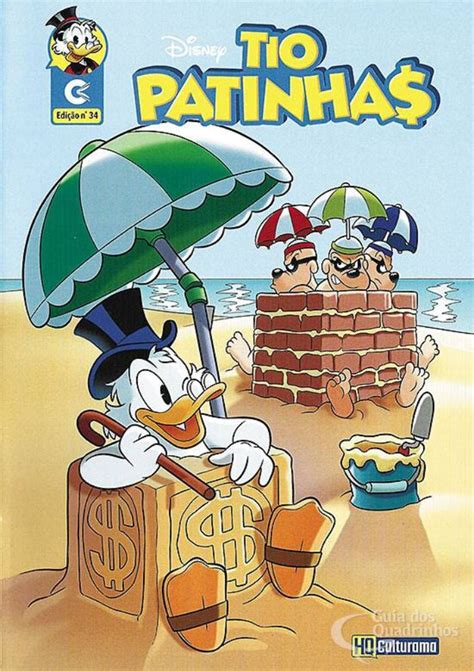 HQs Disney Gibi em quadrinhos Tio Patinhas edição nº 34 Mini71 na Web