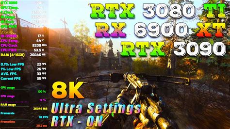 Metro Exodus Enhanced Edition K Rtx Ti Vs Rx Xt Vs Rtx