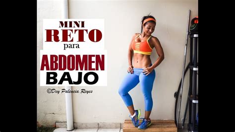 Mini RETO PARA ABDOMEN BAJO Fase 1 Rutina 574 EJERCICIOS PARA