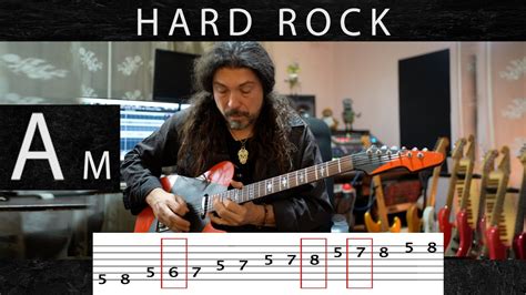 Hard Rock Guitar Backing Track A Minor Chords - Chordify