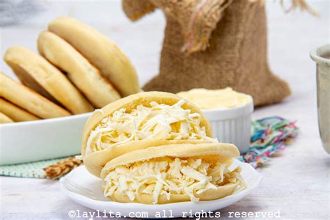 Arepa Andina Arepas De Harina De Trigo Laylita Recetas De Cocina