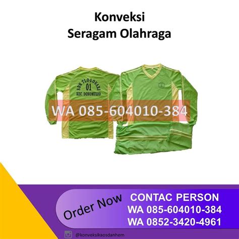 Wa Konveksi Baju Olahraga Belung Poncokusumo By