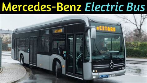 Mercedes Benz Electric Bus Ecitaro Hi Tech Electric Bus Youtube