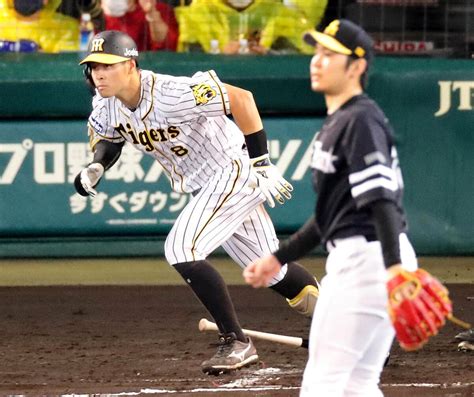 【阪神】佐藤輝明がソフトバンク石川柊太との“モノノフ対決”制す2安打1打点「打ててよかったです」 スポーツ報知