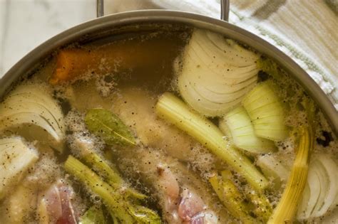 Easy Homemade Chicken Stock Recipe With Tips