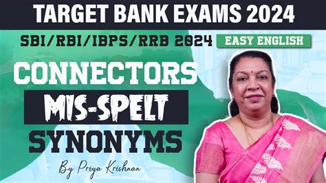 Target Bank Exams Sbi Rbi Ibps Rrb English Connectors