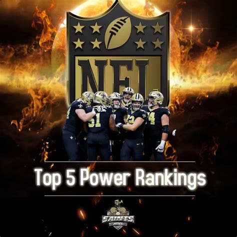 Nfl Top 5 Power Rankings Week 5 Sports Illustrated New Orleans