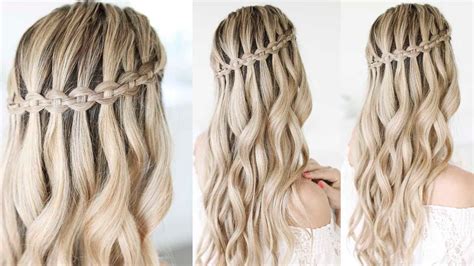 Chain Waterfall Braid Diy Tutorial Youtube