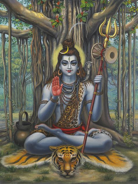 Shiva Painting by Vrindavan Das