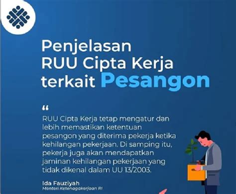 CEK FAKTA Benarkah Kabar Penghapusan Uang Pesangon Di Perppu Cipta