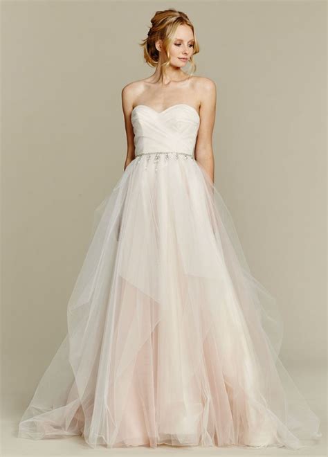 20 Blush Wedding Dresses Ideas Wohh Wedding