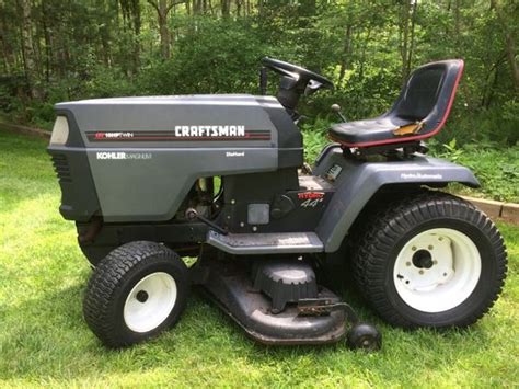 Craftsman Gt6000 Tractor 18hp 2cyl 44 Deck For Sale In Berkley Ma Offerup