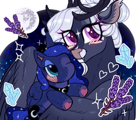 3062453 Safe Artist Frowoppy Derpibooru Import Princess Luna Oc