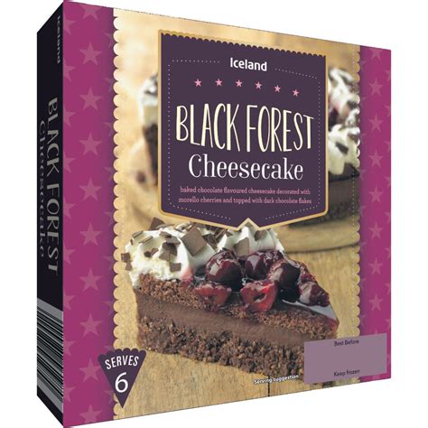 Iceland Black Forest Cheesecake 455g Iceland Foods