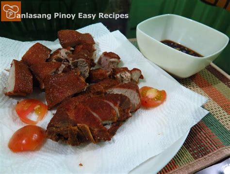 Lechon Kawali With Special Sauce Recipe Panlasang Pinoy Recipes