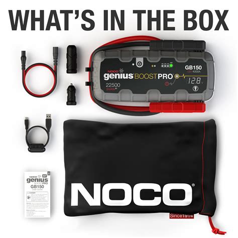 Genuine Noco Gb Genius Boost Pro A Lithium Jump Starter Year