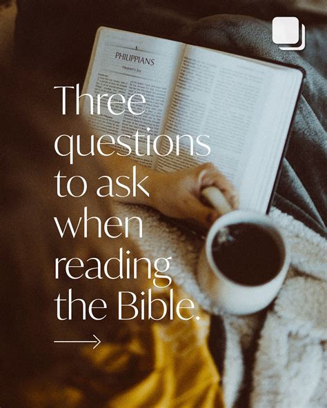 Three Questions To Ask When Reading The Bible 1 What Does This Teach