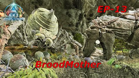 Taking Down The Broodmother Ark Survival Ascended Ep Youtube