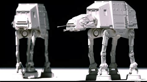 AT AT STAR WARS 3D MODEL by sanchiesp on DeviantArt