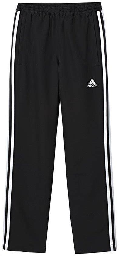 Adidas T16 Team Pant Jr Sportbroek Maat 128 Unisex Zwart Wit