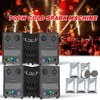 750W Large Cold Spark Machine Stage Effect DMX Firework DJ Event Party