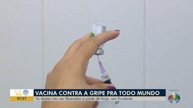 Bom Dia Fronteira Vacina contra a gripe é liberada para todos os