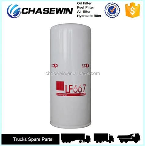 Truck Parts Full-flow Lube Spin-on Oil Filter Lf667 - Buy Filter Lf667 ...