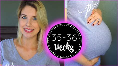 35 36 Week Pregnancy Update Has He Dropped And Filming The Birth Youtube