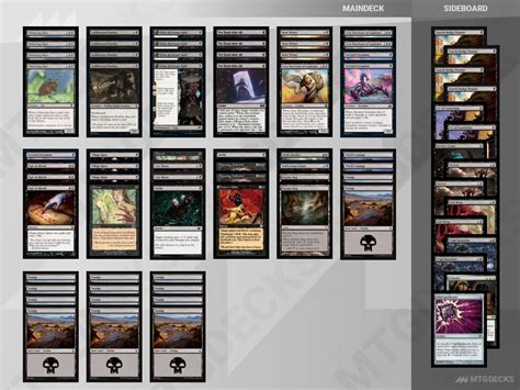 Pauper Mono Black Midrange Deck By Marek Jasiura Mtg Decks