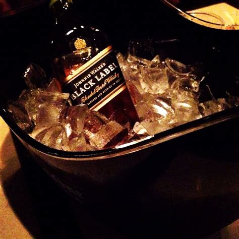 Johnny Walker Black Label On Ice