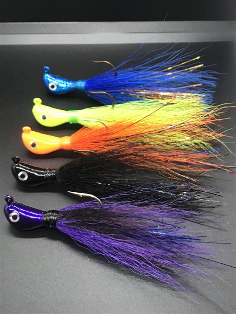 VS Banana Hair Jigs 1/2 oz | Violent Strike Lures