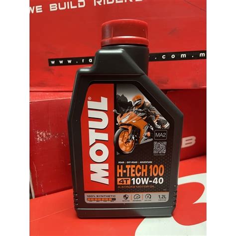 Motul L H Tech T W Fully Synthetic Original Shopee