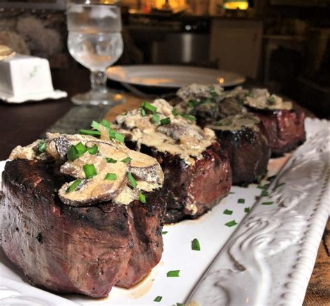 Filet Mignon With Mustard Brandy Sauce