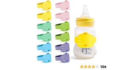 Baby Bottle Labels For Daycare 12 Pieces Reusable Silicone Daycare