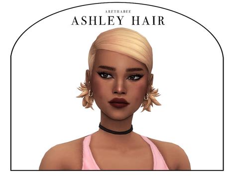 Arethabee S Ashley Hair Patreon In 2023 Sims Hair Sims 4 Sims