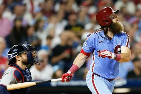 Brandon Marsh Nick Castellanos Homer To Help Phillies Beat Braves