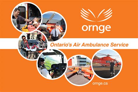 ORNGE Air Ambulance Rebranding on Behance