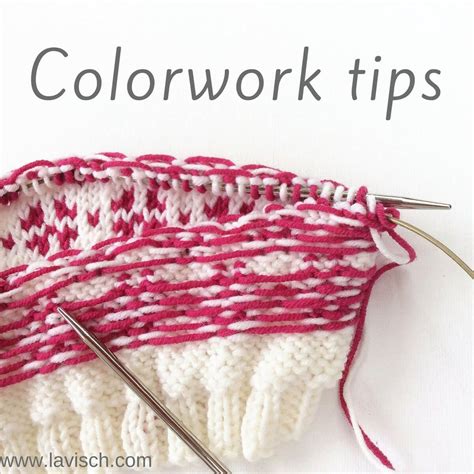 Beginner Colorwork Knitting Patterns