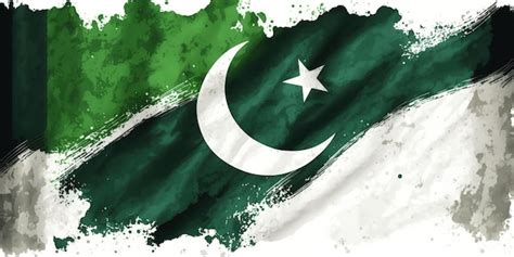 Premium AI Image | Pakistan Independence Day 14th august soldiers waving fabric pakistan flag of ...