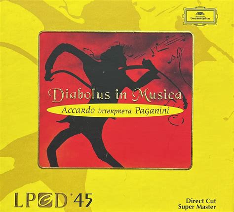 PAGANINI DIABOLUS IN MUSICA LPCD45 Cdhkonline