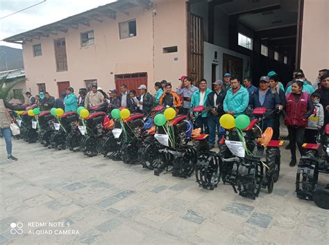 El Midagri Y El Pejsib Hicieron Entrega De Motocultores A