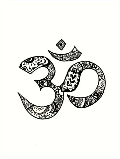 "Om Sign" Art Prints by alexavec | Redbubble