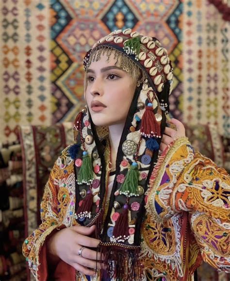 Traditional Clothing Tajikistan Tajik Girl Afghanistan